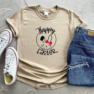 Happy Easter Shirt, Easter Shirt, Cute Easter Shirt, Easter Bunny Shirt